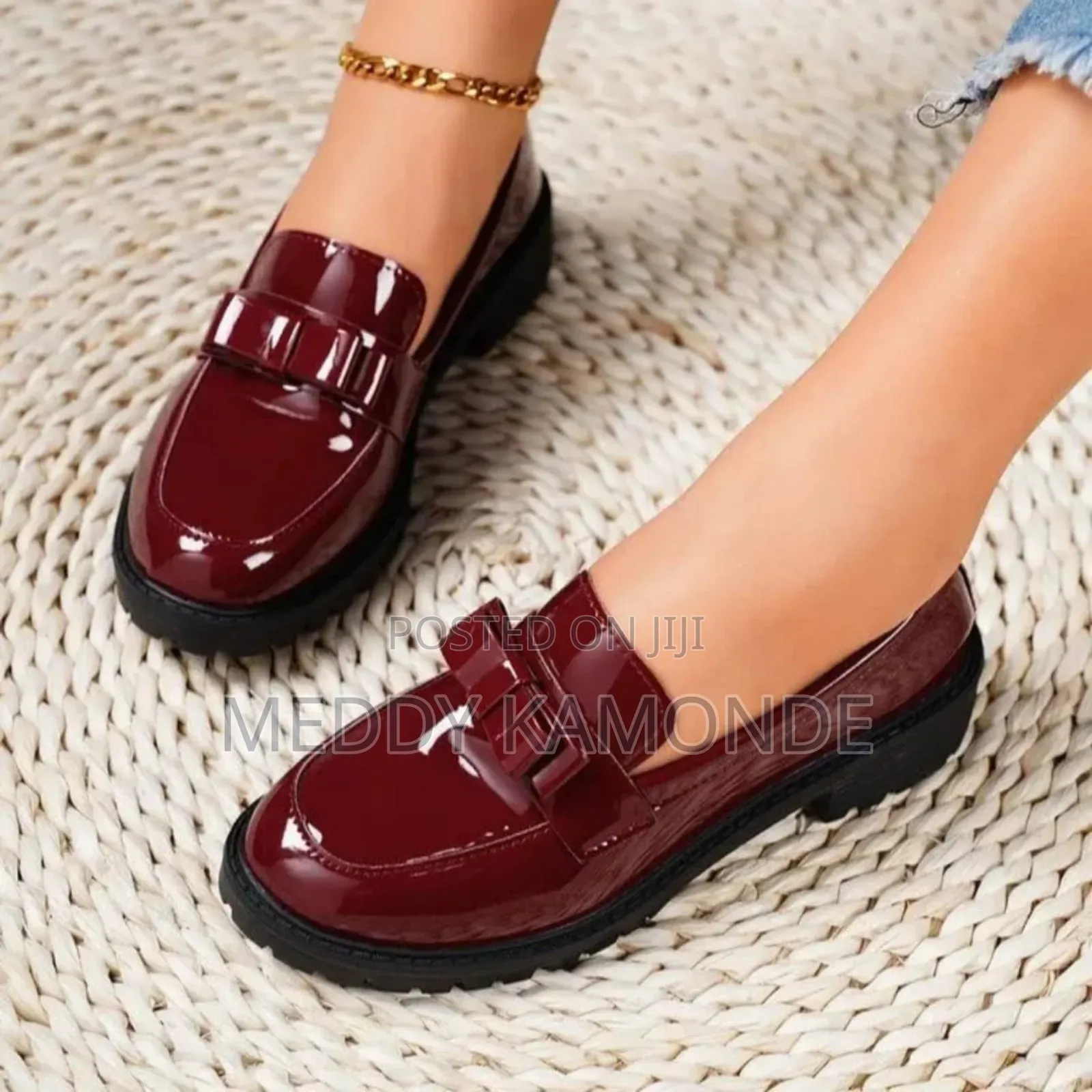 Designer Black Brogue Shoes