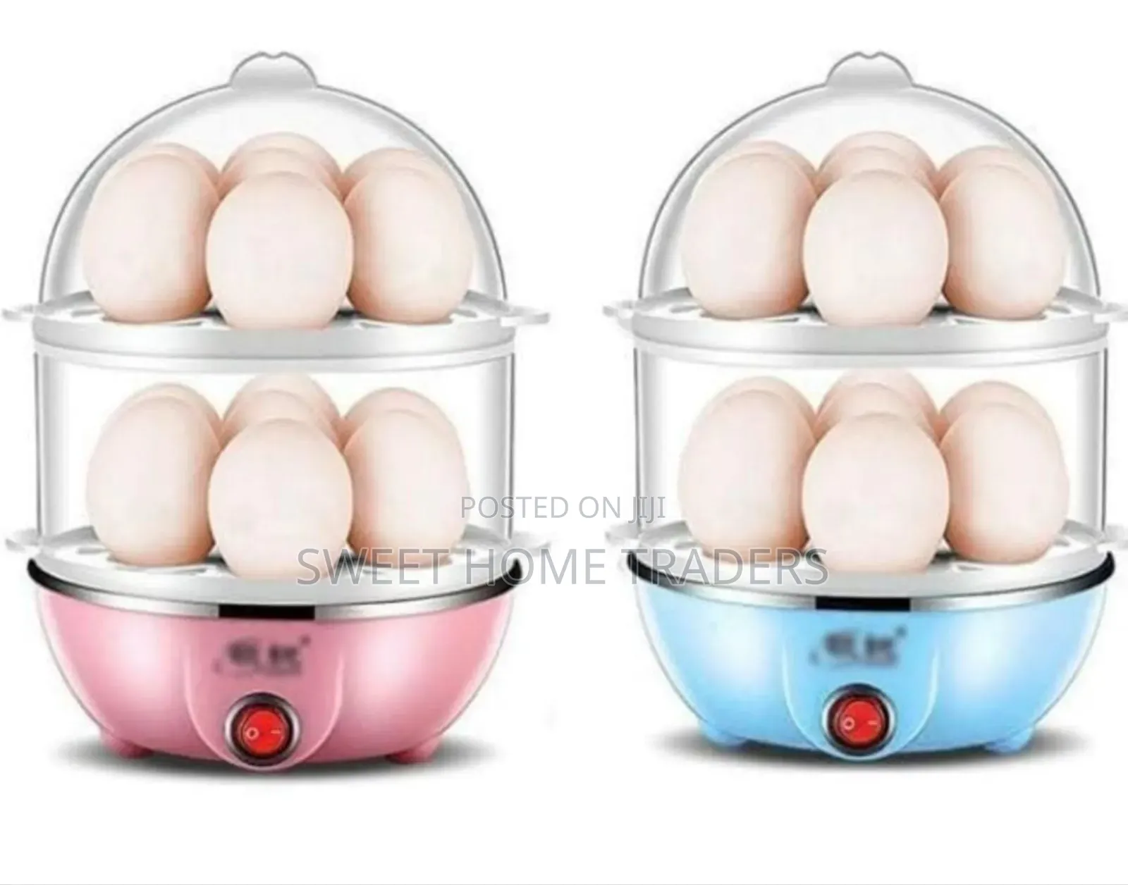 2 Pin Electric Double Egg Boiler