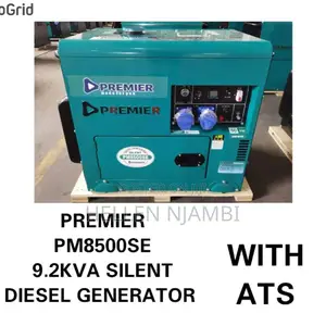 Premier 9.2kva Silent Diesel Generator With Ats