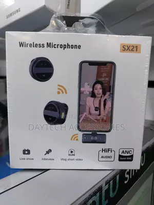 Sx21 for iPhone Lavalier Wireless Microphone
