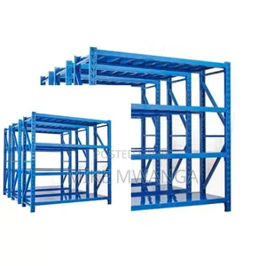 Storage 2x2x0.5m, 4 Level Racking Shelves