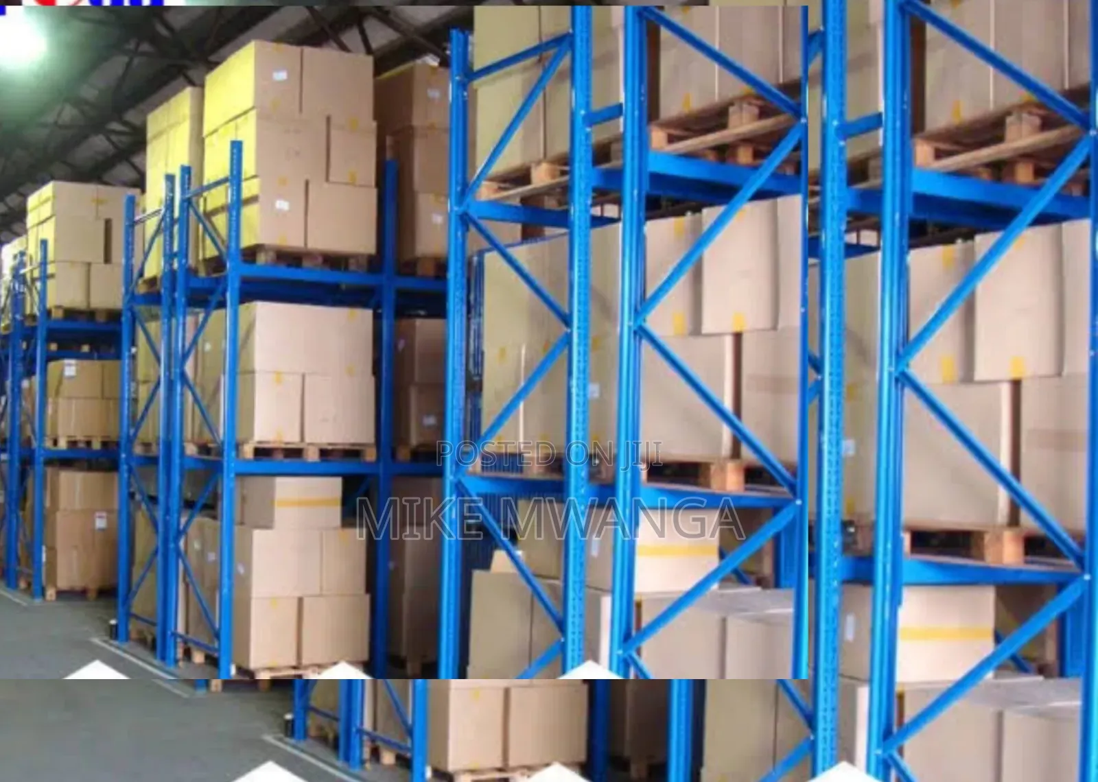 Stable 4 Level Racking Shelves (2x2x0.5m)