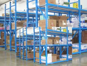 Durability, 4-Level Racking Shelves/ 2m by 2m by 0.5