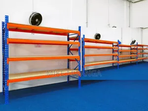 Heavy Load Racking Shelves, 4 Level, 2m by 2m by 0.5m