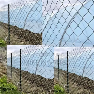 Galvanized Mesh Roll Chain Link 12.5 Gauge, 80x80mm Ft5