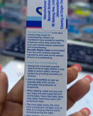 50ml Bennetts Nipple Cream