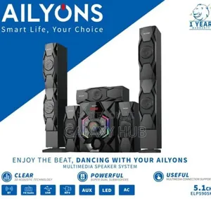 Ailyons Elp5901k 5.1ch Home Theater Multimedia Speaker
