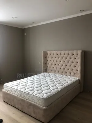 Panel Upholstered Bed