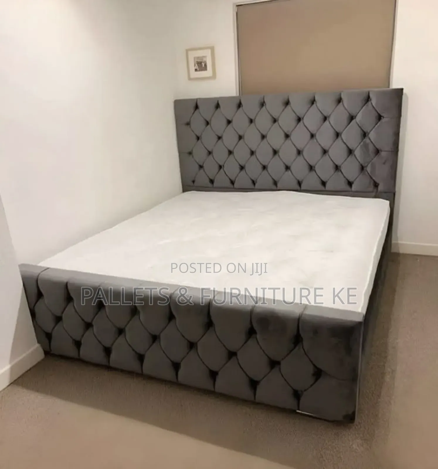 Gray Midnight Upholstery Bed