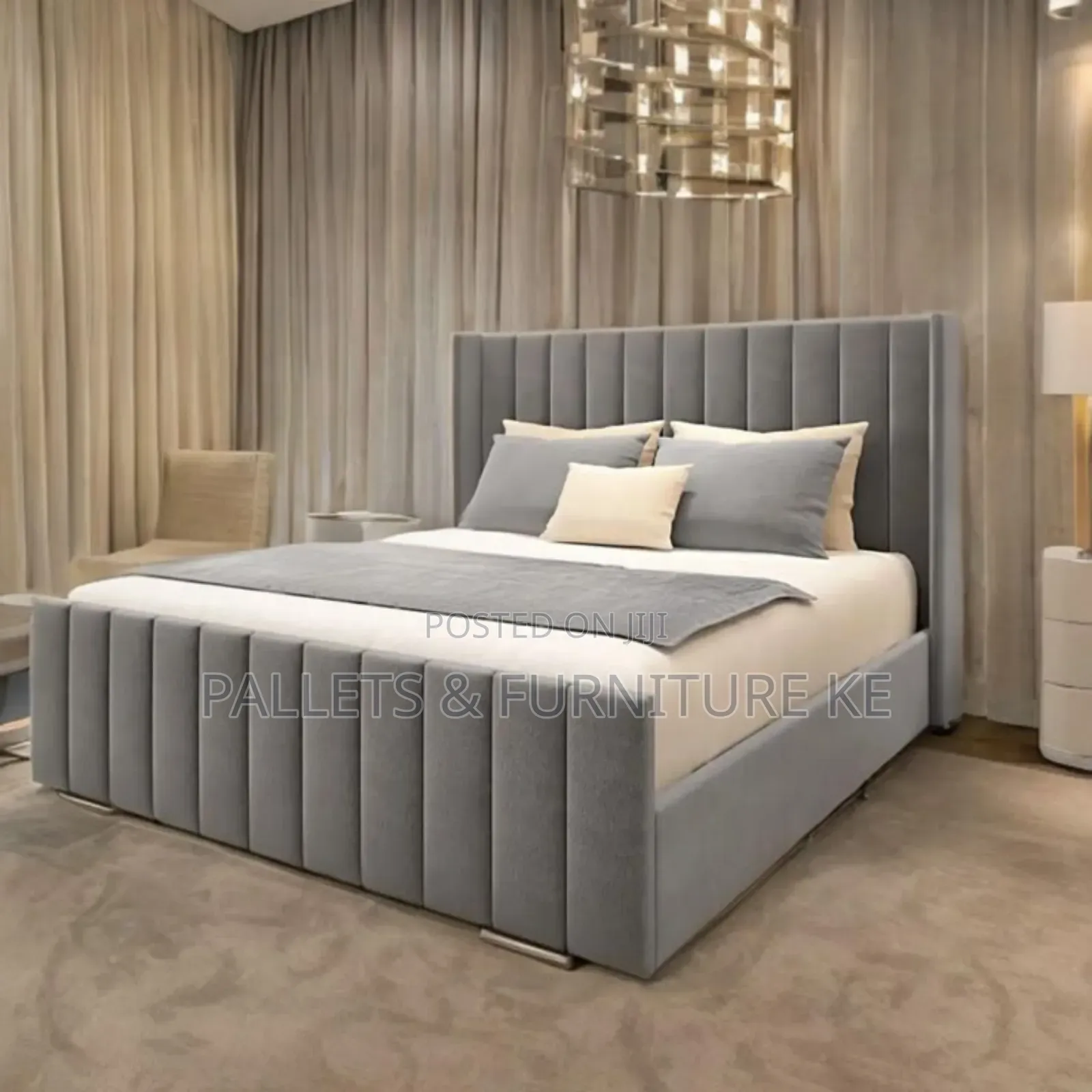 New Wingback Bed(Luxurious 5 By 6)