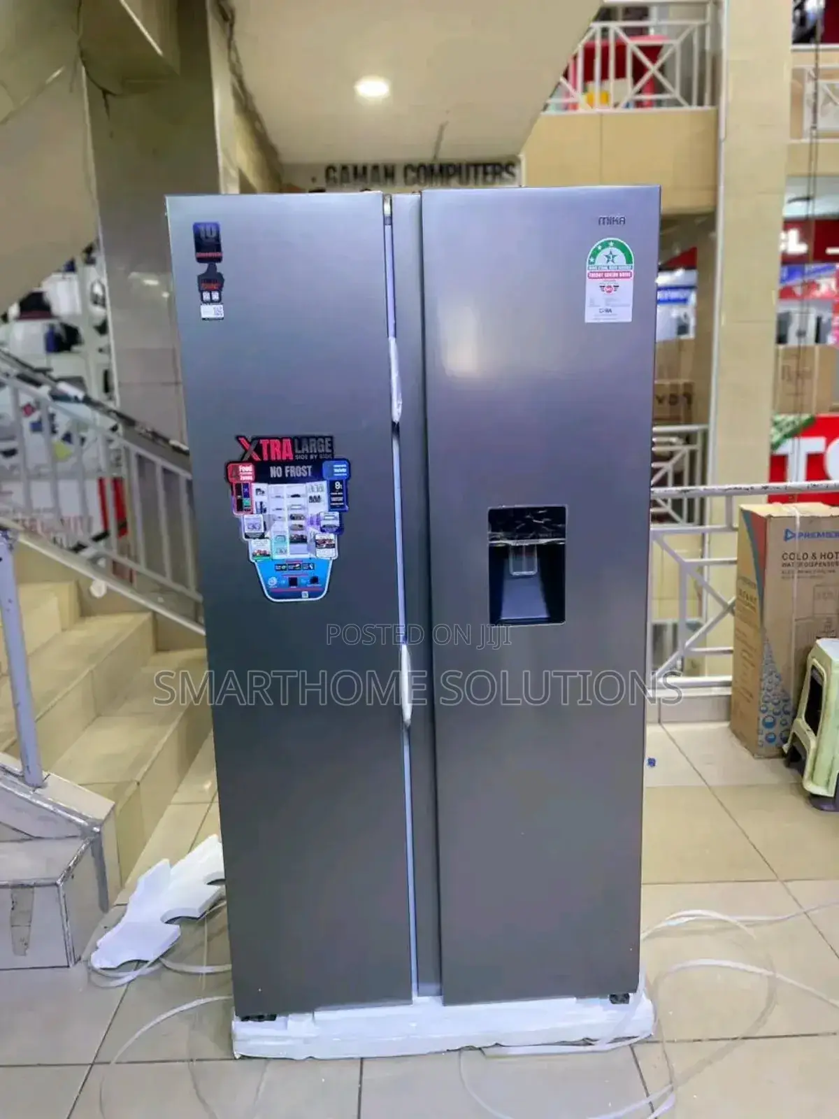 Smart Cooling Meets Premium Design Mika 562l Side by Side