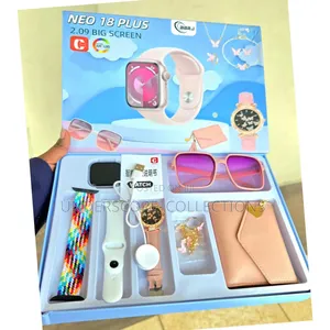 *Neo 18 Plus Ladies Smart Watch With 2 Straps