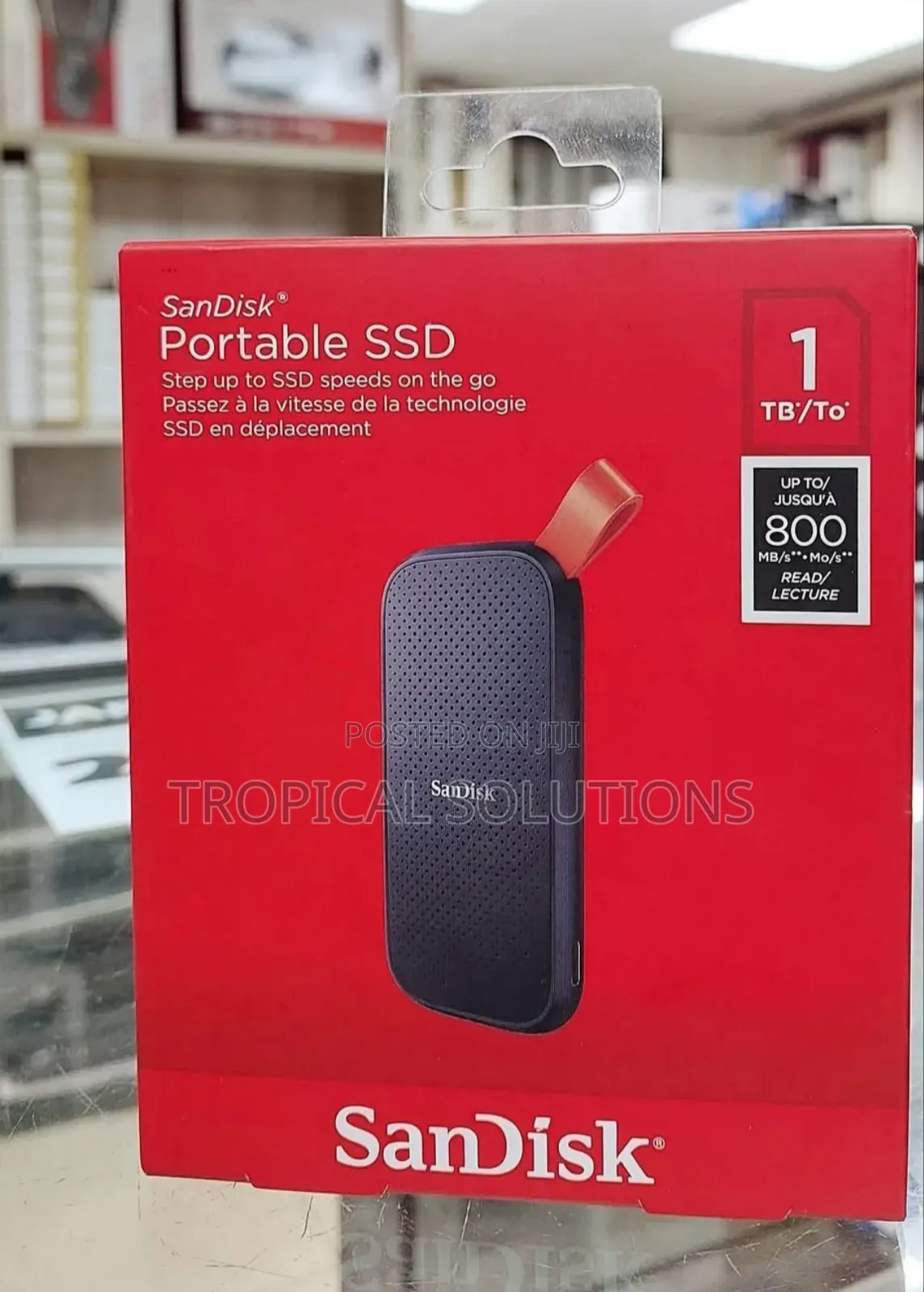1tb Sandisk E30 Portable External SSD 1tb