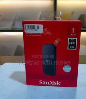 1tb Sandisk E30 Portable External SSD 1tb