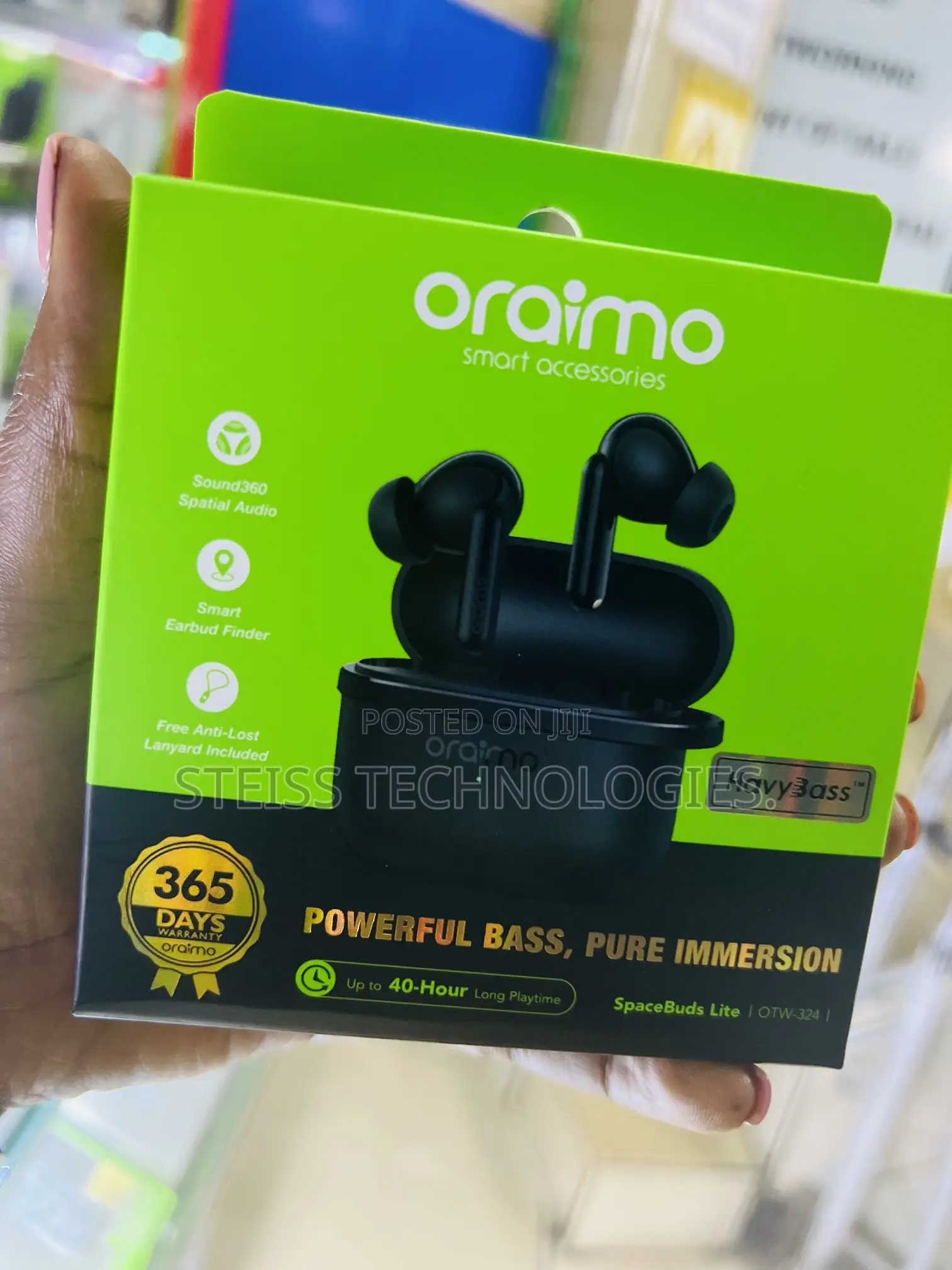 Oraimo Wireless Spacebuds Lite.