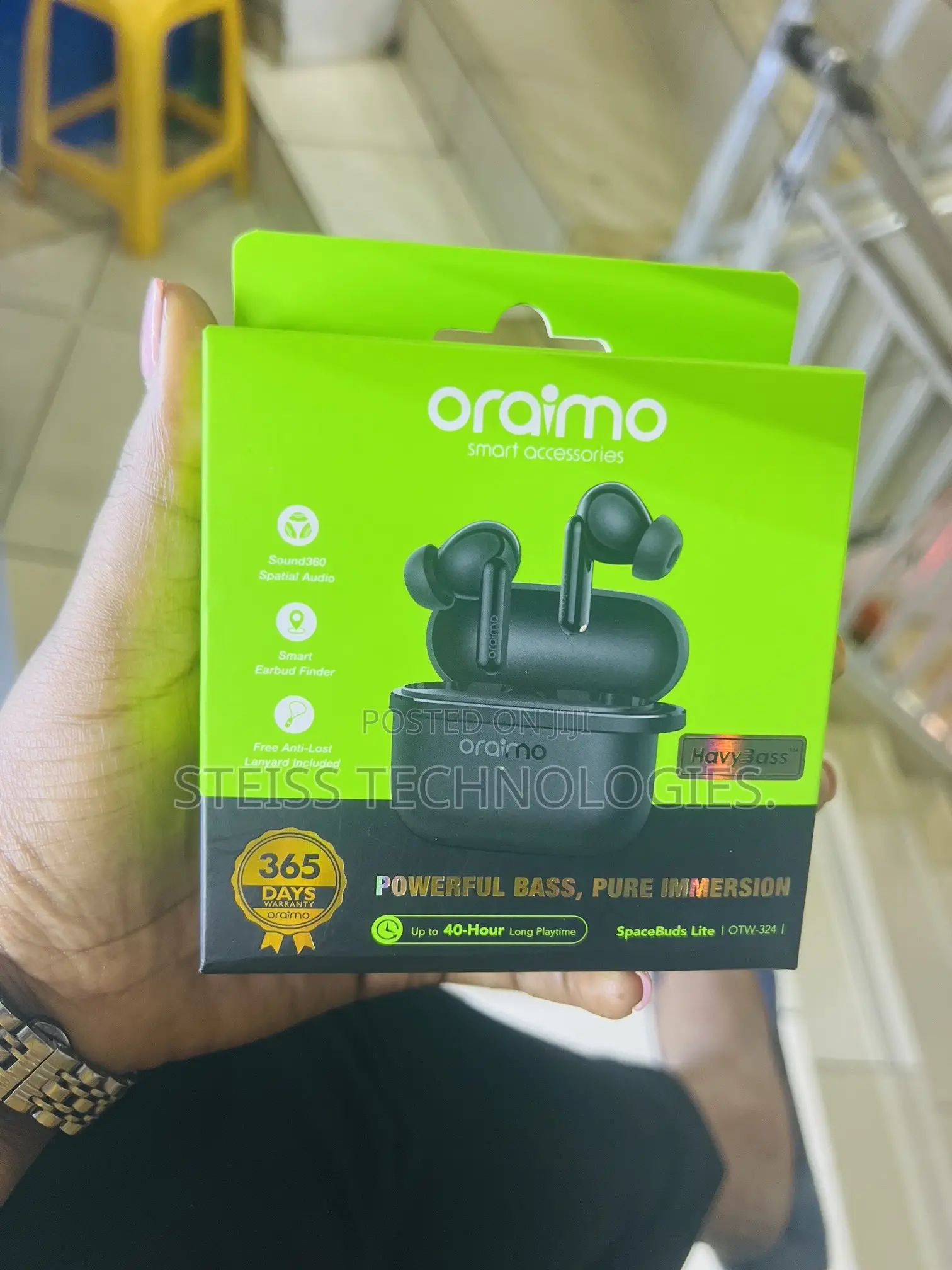 Oraimo Wireless Spacebuds Lite.