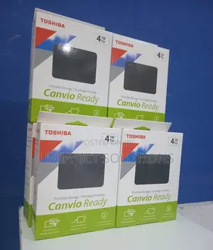 Toshiba 4tb External Hard Drive-Canvio Basics 4tb