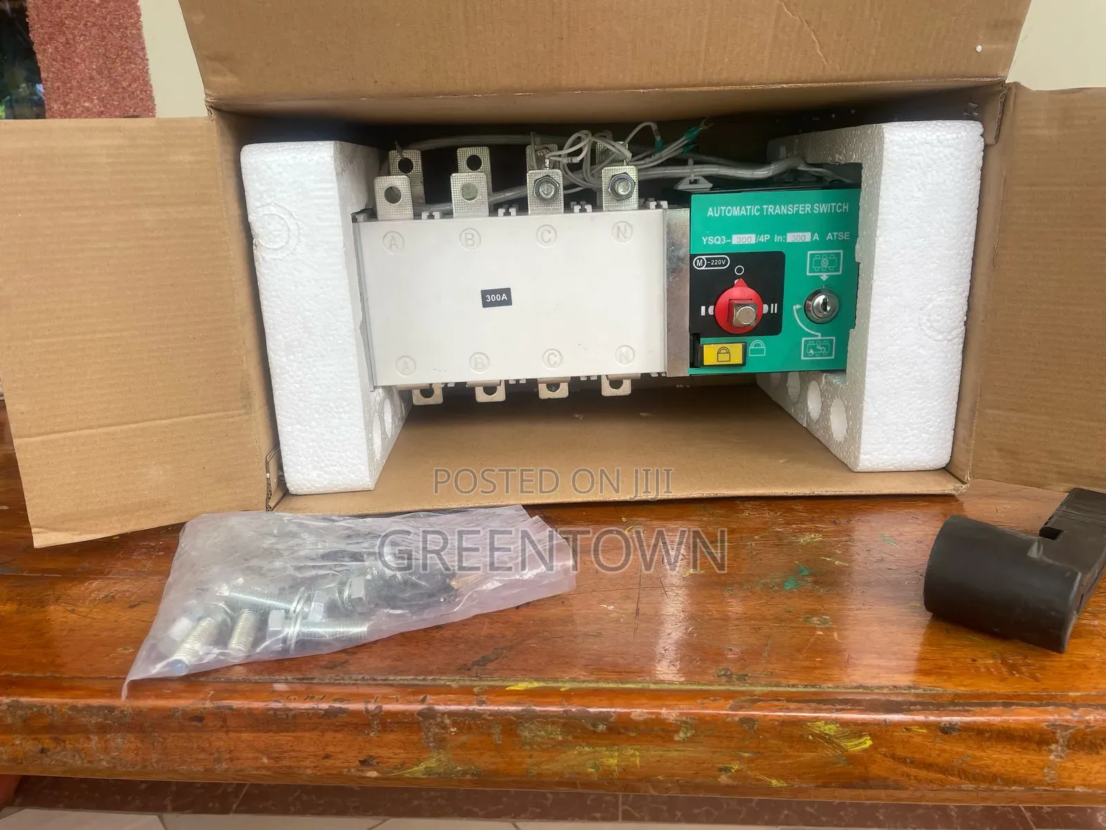 300a 4p 3phase Dual Power Automatic Transfer Switch ( Ats)