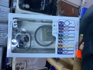 Asukin iPhone 15 Magsafe Case With Camera Stand and Lens