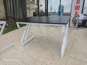 Double Frame Metallic Study Table