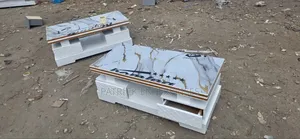 Modern Coffee Table With Marble Top