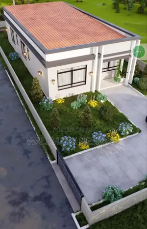 Hidden Roof, Flat Roof, Floor Plan, Rendering 3d