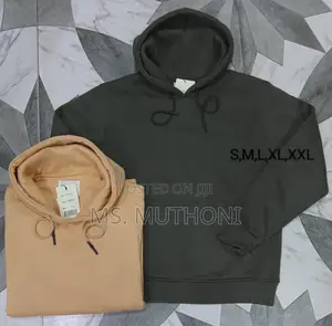 Quality Warm Plain Adult Hoodies