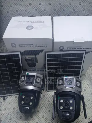 V380 Pro Dual Lens Solar Powered Wifi/4g Simcard Home Survel