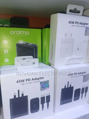 Samsung Fast Charger 45 Watts, Quick Charging ,5a Cable