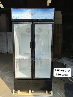 Roch Double Door 550l Showcase Chiller Fridge RSF-680-0