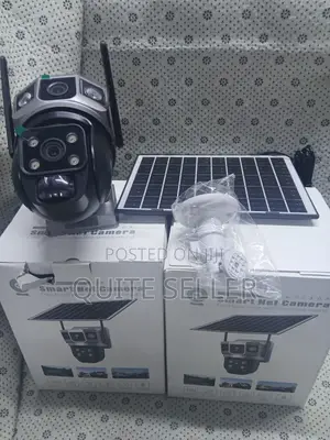 Solar Powered V380 Pro Wifi 4g Dual Lens View Wireless
