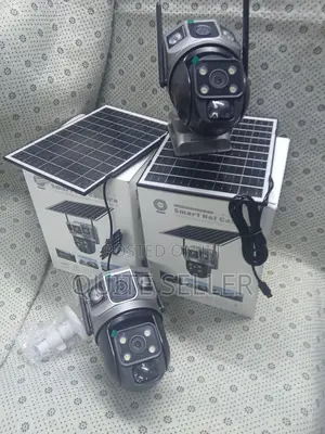 Smartnet Camera Dual Lens Wifi/ 4g Solarpowered Clound Stora