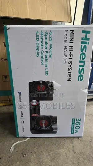 Hisense Ha450 Mini-Hifi System,360 Watts