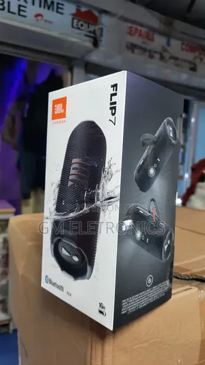 Original Jbl Harman Flip 7 Bluetooth Speaker- Black.