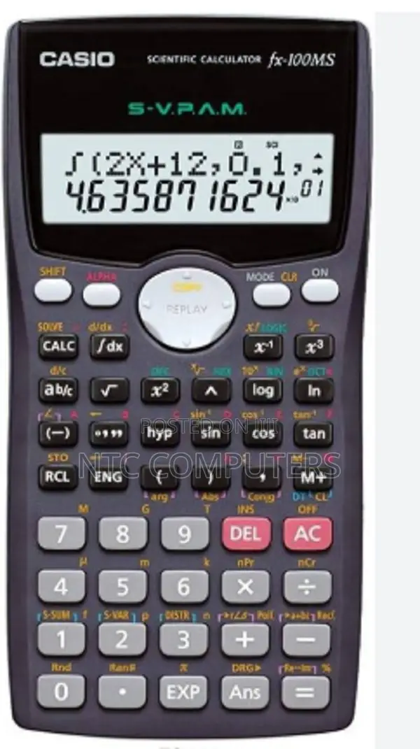 Casio Fx-100ms Non-Programmable Scientific Calculator