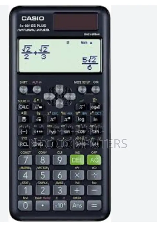 Casio Fx-991es Plus-2nd Edition Scientific Calculator