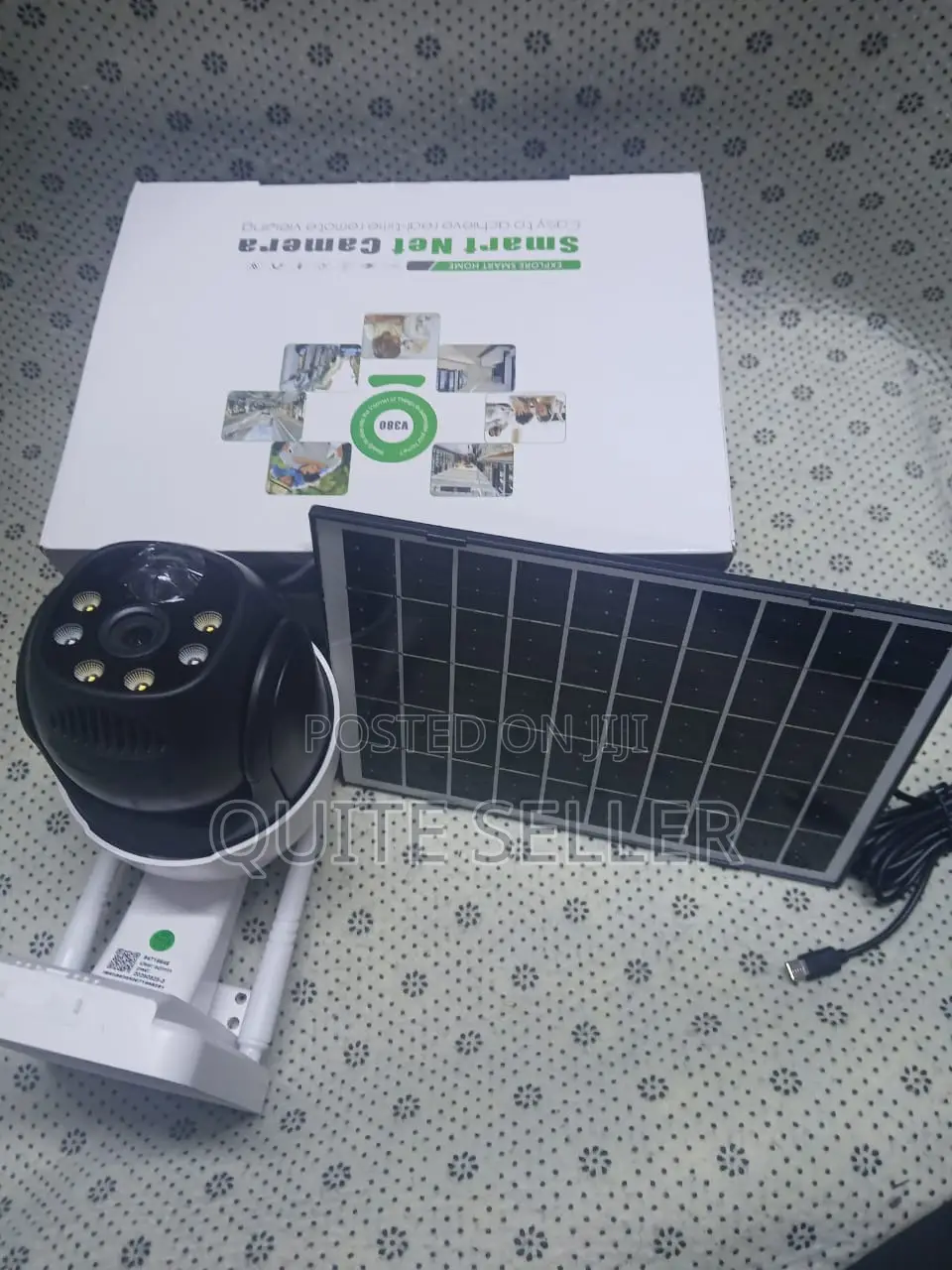 Solar Camera Simcard V380pro Solar Security System4g PTZ CCT