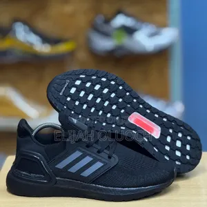 Adidas Original Black Ultraboost 20 Sneakers