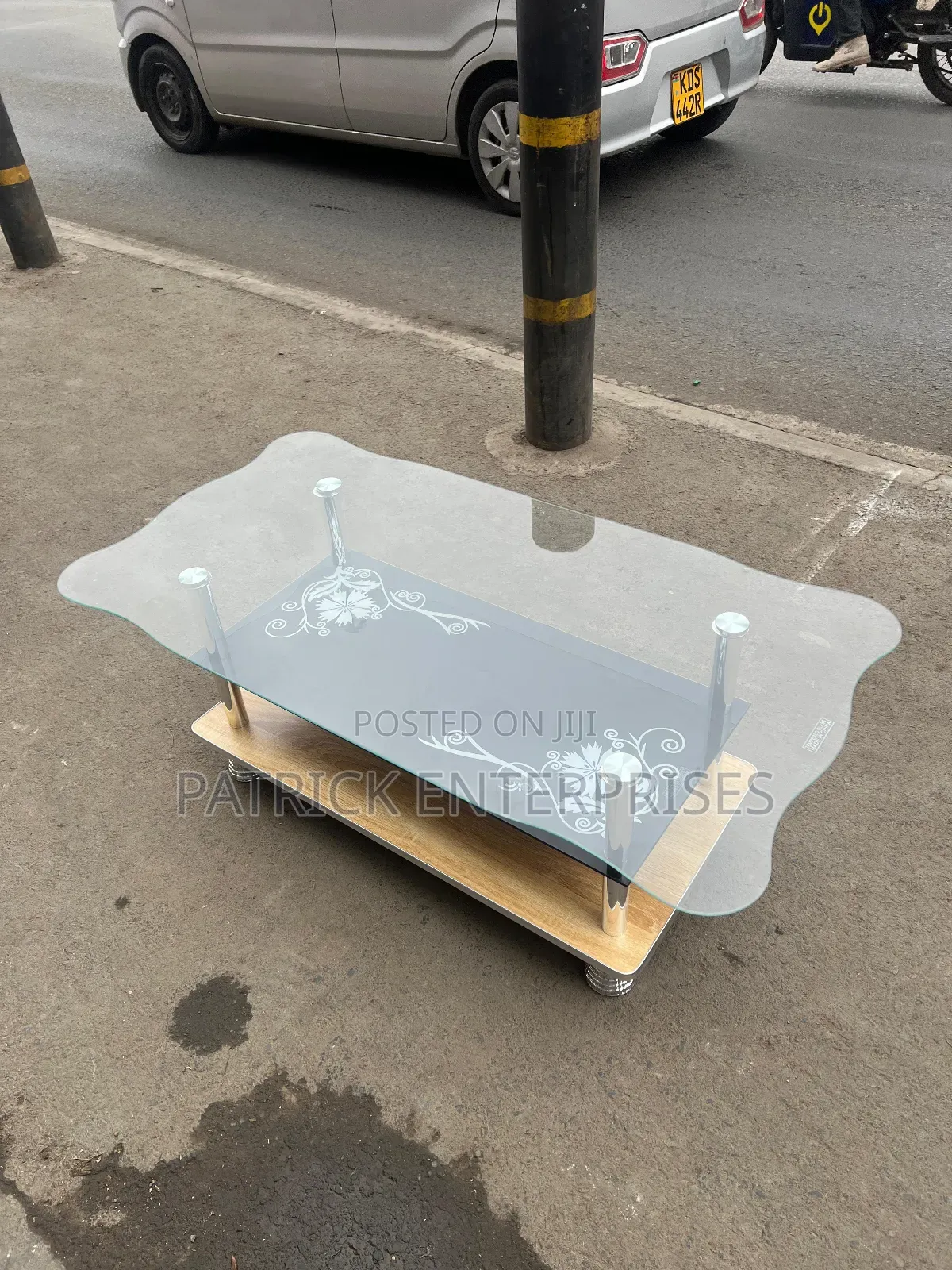 Imported Modern Glass Coffee Table