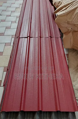 Box Profile Matte 30 Gauge. Maroon