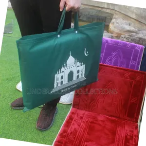 *Portable Foldable Prayer Mat/Backrest Prayer