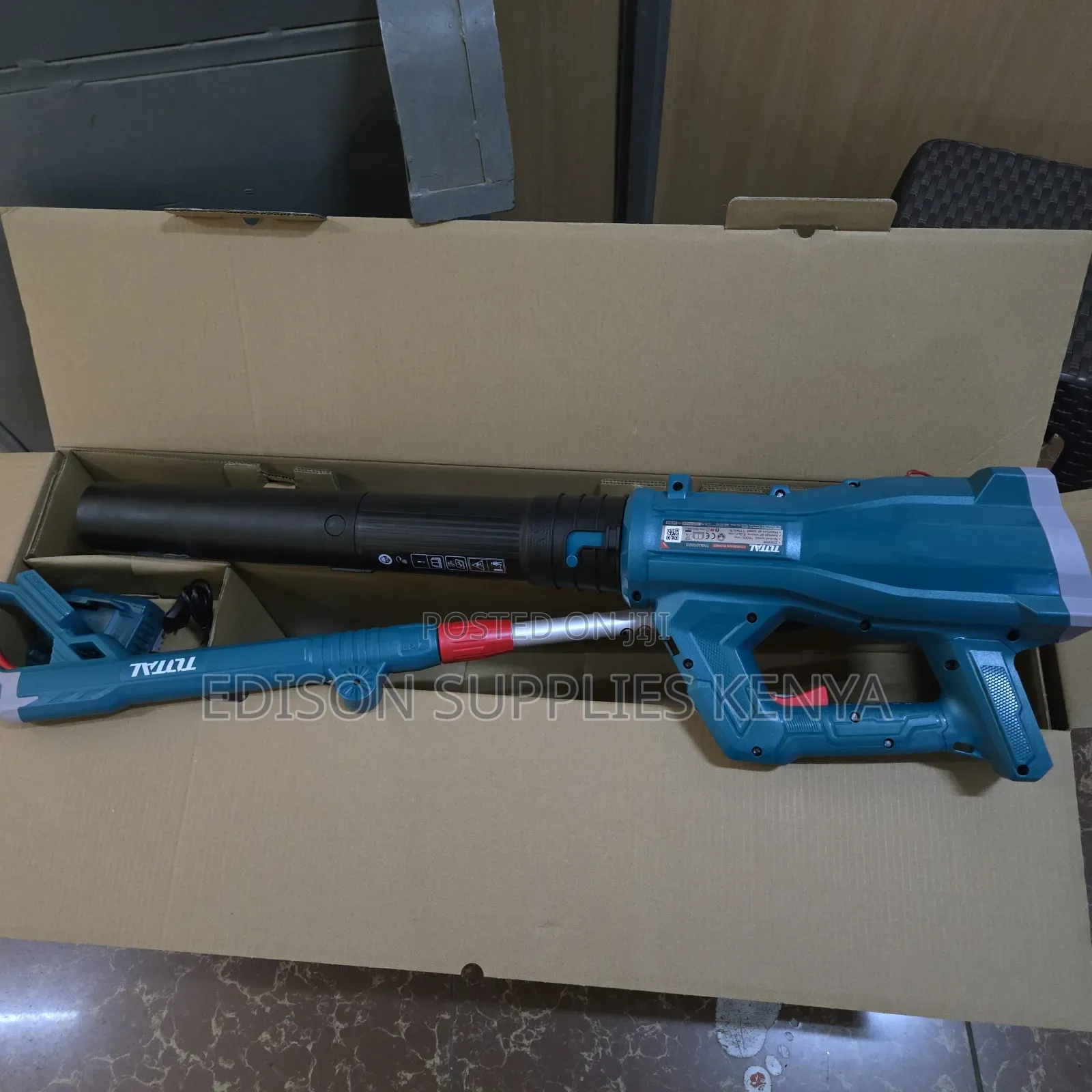 Total Cordless Leaf Blower Grass Trimmer Combo 20v Premium