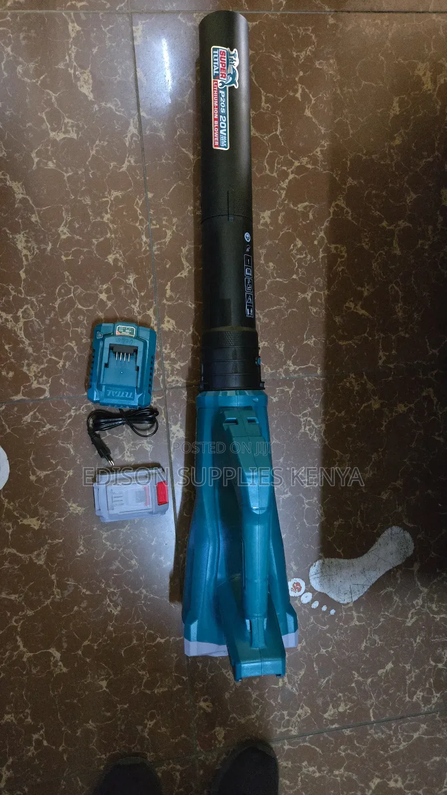 Total Cordless Leaf Blower Grass Trimmer Combo 20v Premium