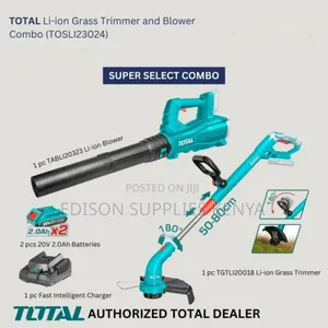 Total Cordless Leaf Blower Grass Trimmer Combo 20v Premium