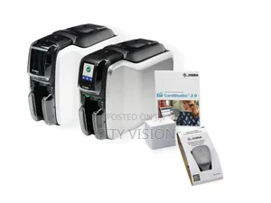 Zebra Zc100 Single Side Id Card Printer