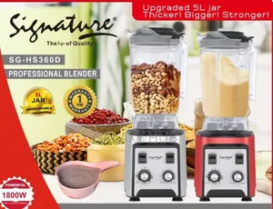 1800 Watts Signature Commercial Blender With 5 Litres Jar