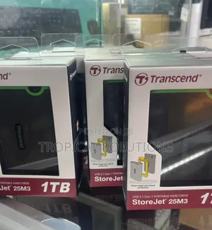 1tb Transcend External Harddrive 1tb HDD