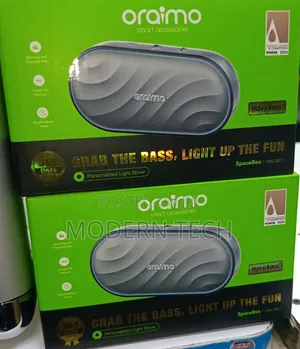 Oraimo Spacebox 8w Fm Wireless Speaker/Bluetooth Speaker