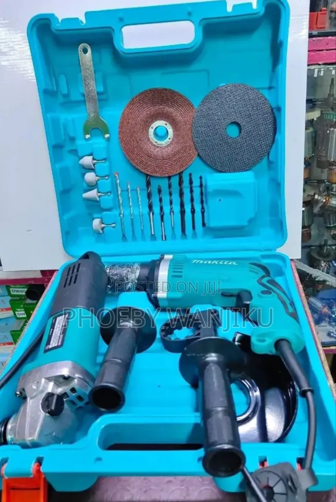 Efficient Makita Combo/Drill and Grinder