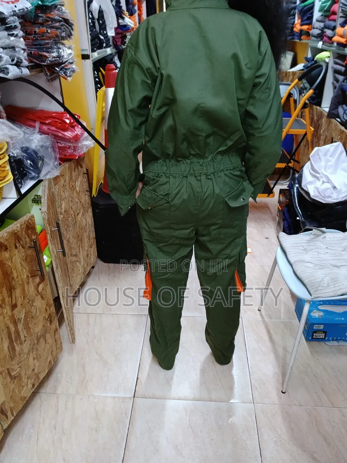 Juggle Green Cargo Overall